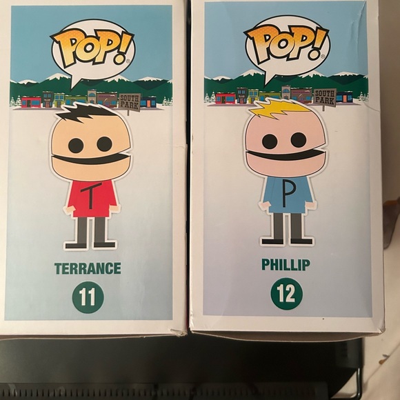 Funko Pop South Park Terrance & Phillip Collectible Duo - Picture 4 of 5